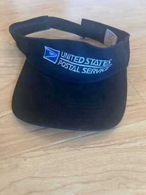 United States Postal Service Black Visor